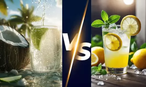 Coconut Water vs Lemon Water Coconut Water vs Lemon Water