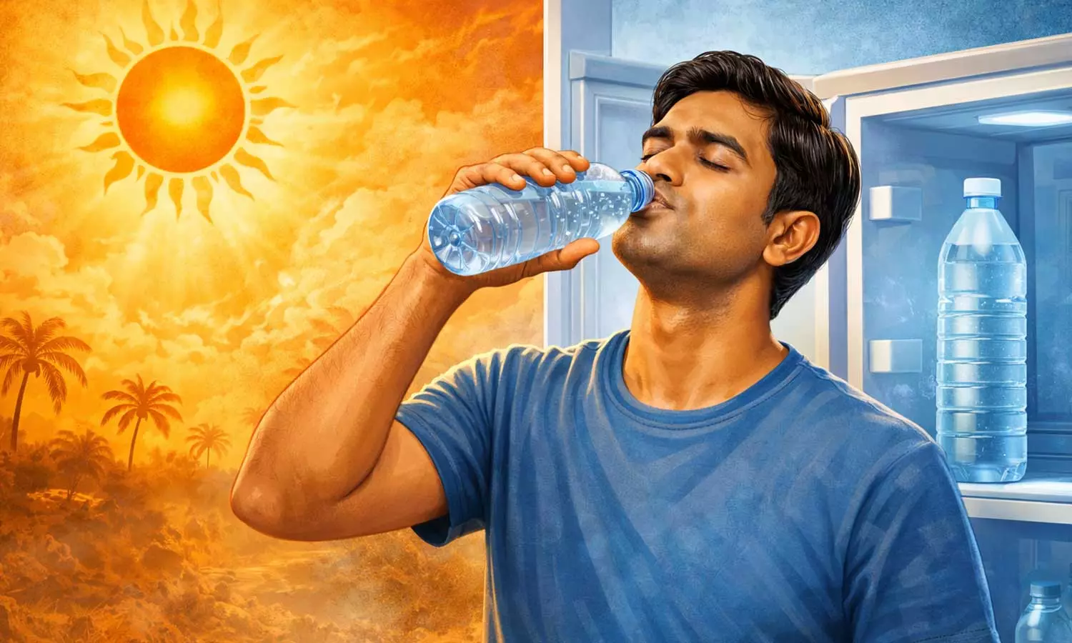 Drinking cold water in summer side effects in Telugu Drinking cold water in summer side effects in Telugu