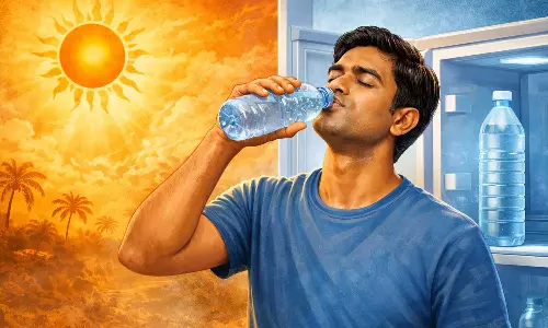 Drinking cold water in summer side effects in Telugu