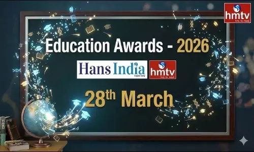 Hans India and hmtv: హాన్స్ ఇండియా-hmtv ఆధ్వర్యంలో మార్చి 28న విద్యార్థులకు అవగాహనా సదస్సు..వివరాలివే Hans India and hmtv: హాన్స్ ఇండియా-hmtv ఆధ్వర్యంలో మార్చి 28న విద్యార్థులకు అవగాహనా సదస్సు..వివరాలివే