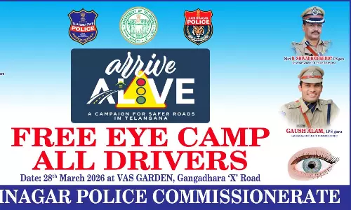Free Eye Camp in Karimnagar