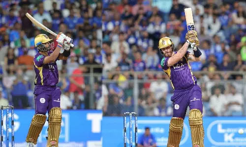 MI vs KKR IPL 2026: Rahane, Raghuvanshi Power KKR to 220, Set 221 Target for Mumbai Indians
