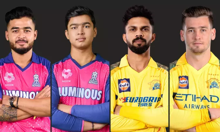 RR vs CSK: టాస్ గెలిచిన రాజస్థాన్.. భిన్న రంగు దుస్తుల్లో సంజు-జడ్డు, తుది జట్లు ఇవే!