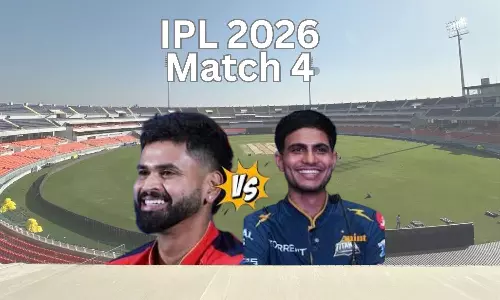 IPL 2026 Match 4: ఐపీఎల్‌లో నాలుగో మ్యాచ్ ఈరోజు పంజాబ్ కింగ్స్ - గుజరాత్ టైటాన్స్  మధ్య జరుగుతుంది