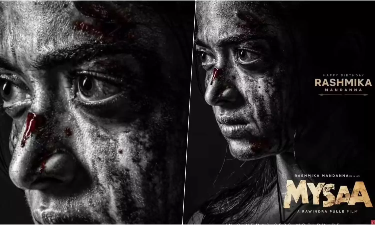 Rashmika Mandanna Stuns in Powerful New Look from ‘Mysaa’ Rashmika Mandanna Stuns in Powerful New Look from ‘Mysaa’