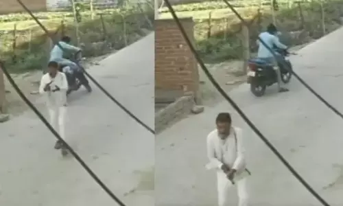 లాయర్ హత్య తర్వాత షాకింగ్ సీన్.. పారిపోతుండగా మొరాయించిన బైక్!