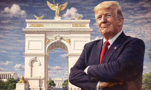 Trumps Triumphal Arch 250 Foot Monument Plans Unveiled