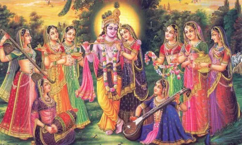 Krishna and Arjuna Devotion Story