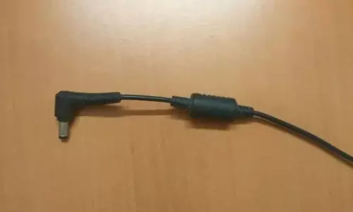 Laptop Charger Black Cylinder