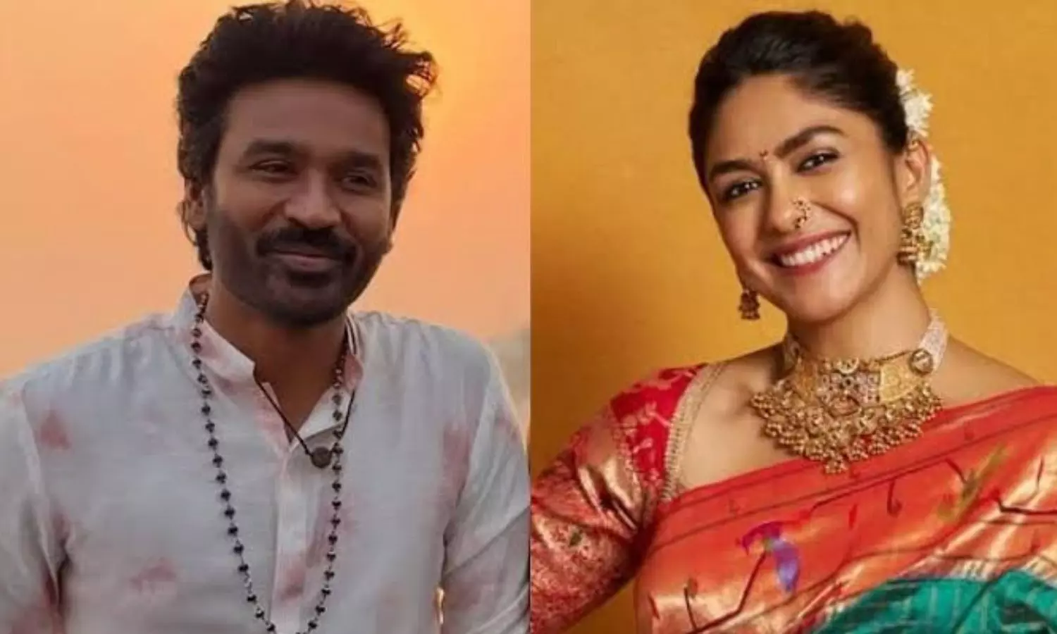 Dhanush - Mrunal Thakur
