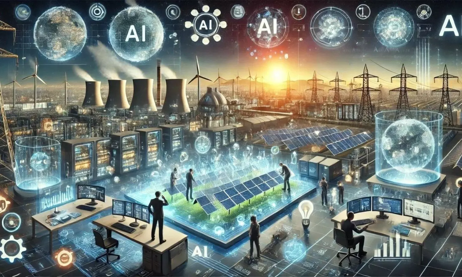 Hybrid AI Energy Efficiency