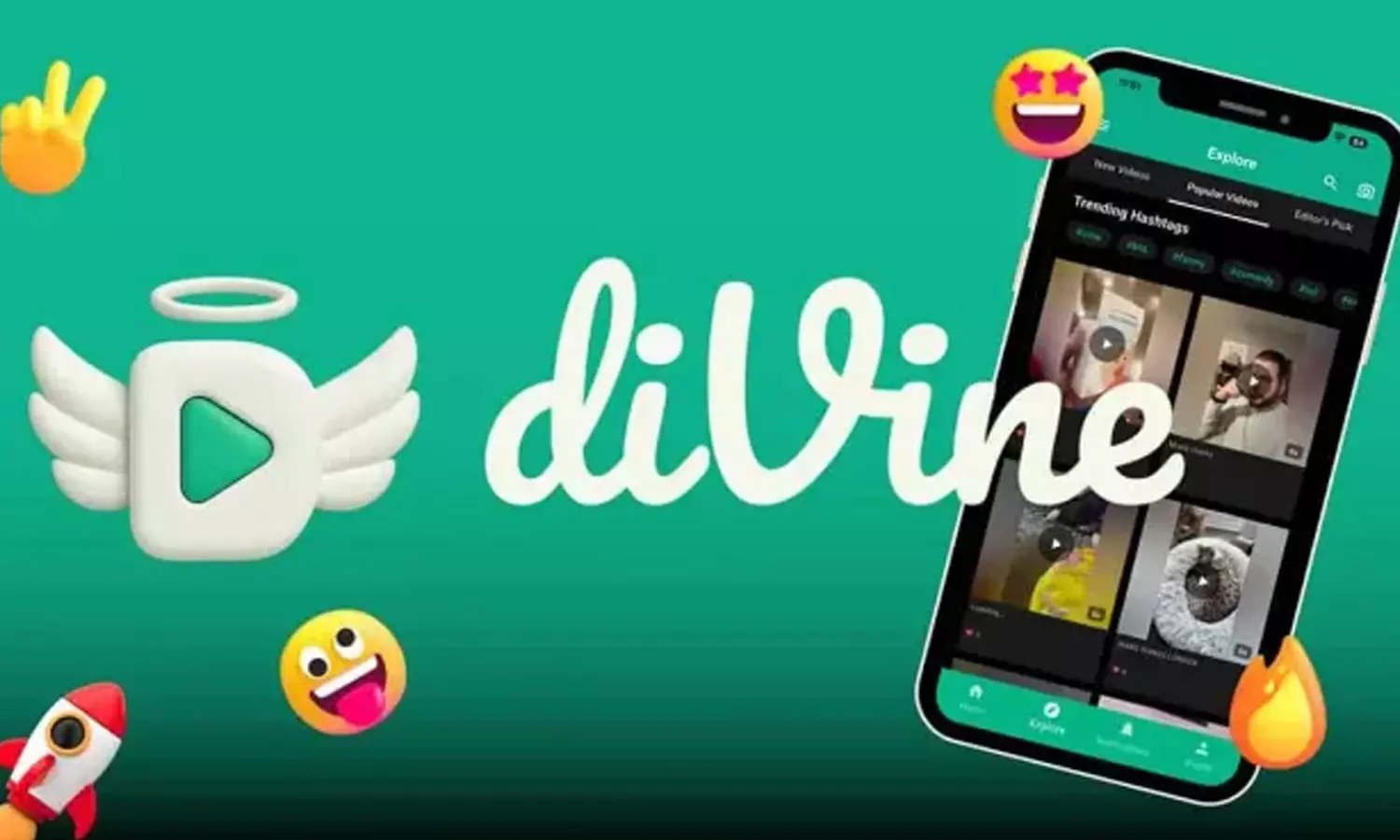 Vine Divine app