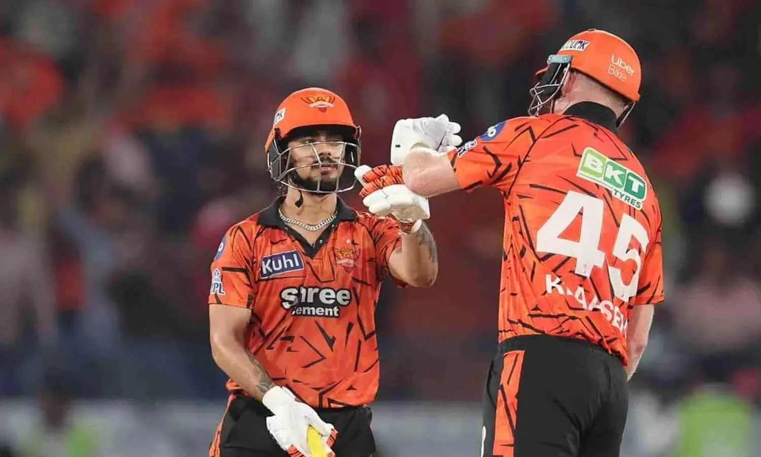 SRH Smash 235 vs PBKS in IPL 2026: Klaasen and Kishan Power Hyderabad to Big Total