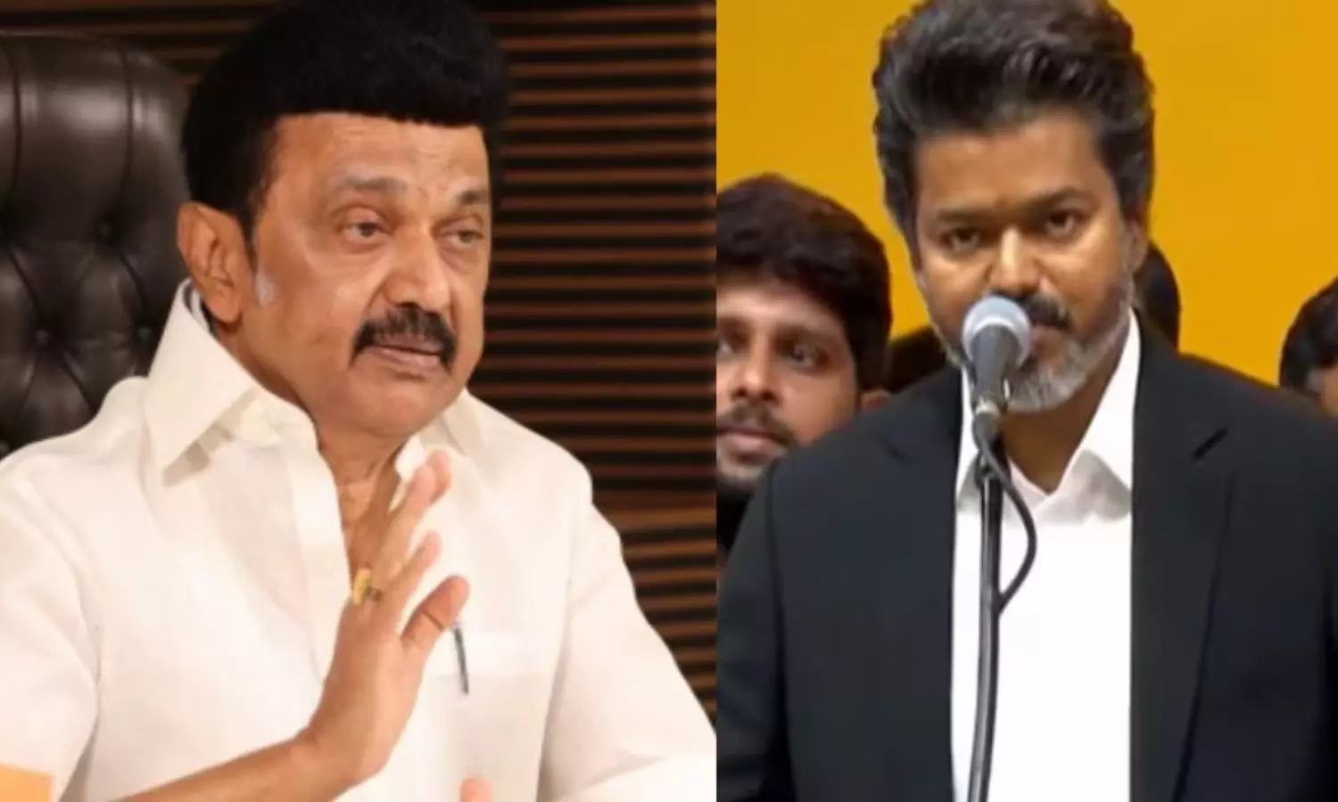 Stalin On Cm Vijay Thalapathy
