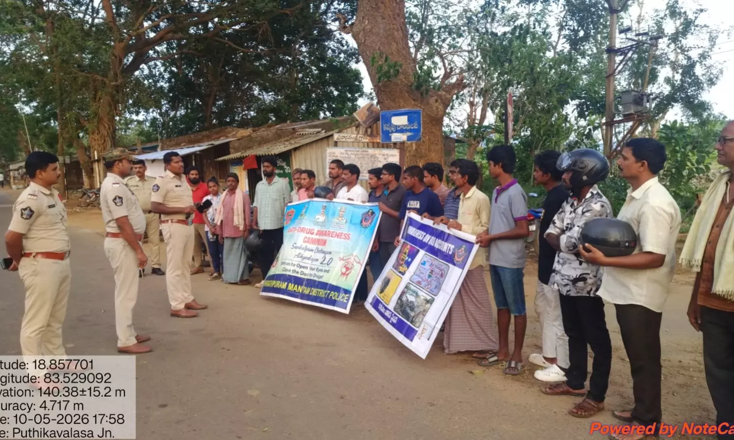 పూతికవలస జంక్షన్ వద్ద ముమ్మర వాహన తనిఖీలు.. నిబంధనలు అతిక్రమిస్తే కఠిన చర్యలు: సిఐ హరి
