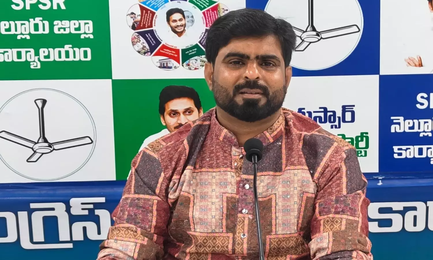 మేకపాటి చంద్రశేఖర్ రెడ్డికి కాకాణిని విమర్శించే అర్హత లేదు: సమీర్ ఖాన్