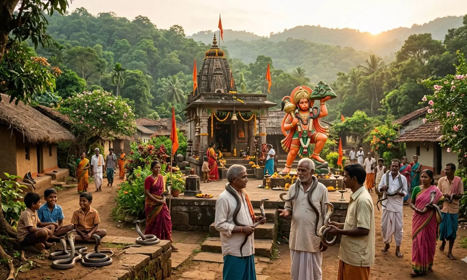 Hanuman Miracle Village: ఆంజనేయుడి మహిమ... పాము కరిచిన 48 గంటల్లోగా...