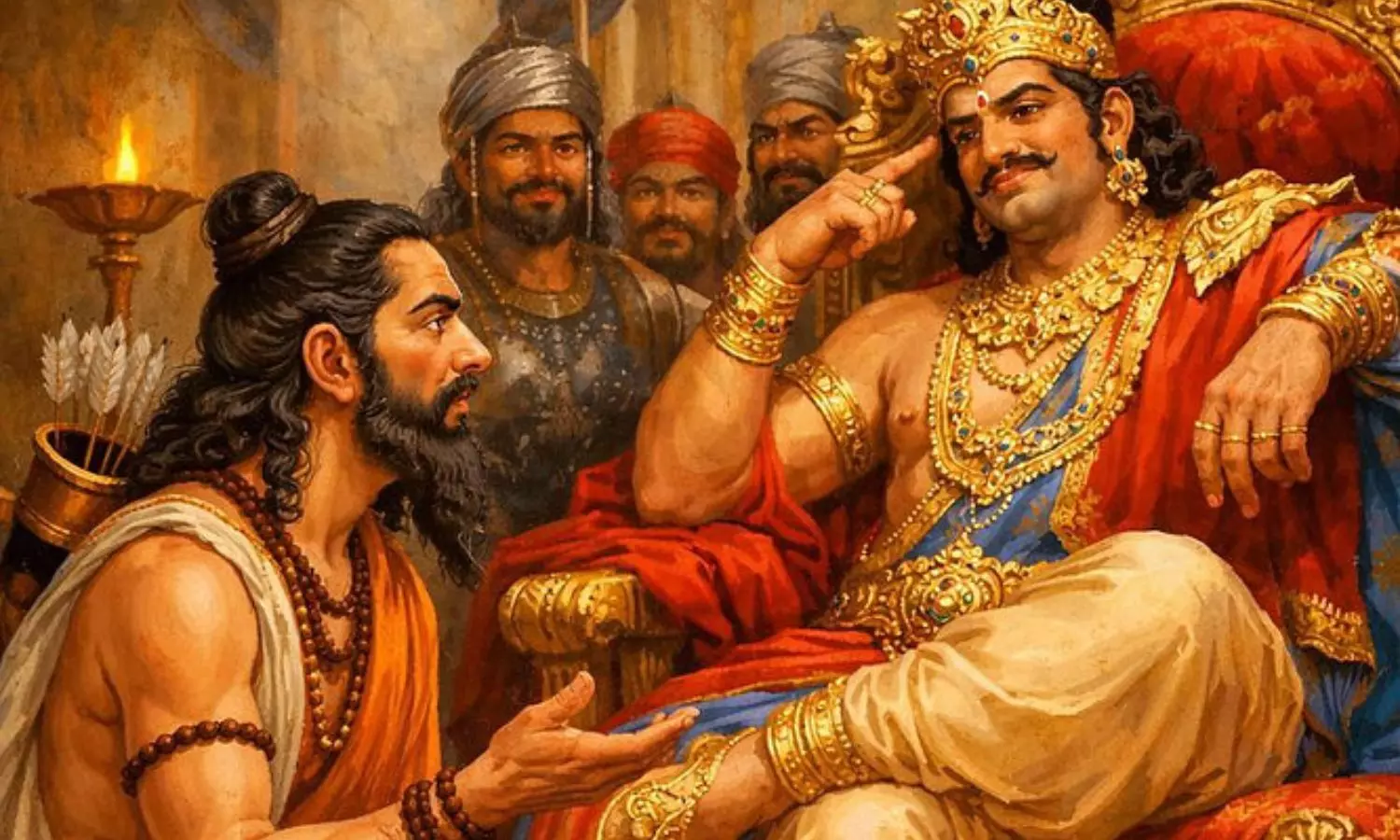 Drona and Drupada Story: కురుక్షేత్ర యుద్ధానికి కారణం ఈ ఇద్దరే...లక్షల మందిని పొట్టనపెట్టుకున్న అవమానం పిశాచి