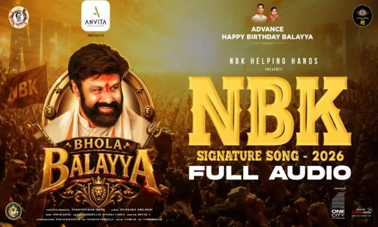 భోలా బాలయ్య’ సిగ్నేచర్ సాంగ్తో ఇంటర్నెట్ను ఊపేస్తున్న ఫ్యాన్స్! భోలా బాలయ్య’ సిగ్నేచర్ సాంగ్తో ఇంటర్నెట్ను ఊపేస్తున్న ఫ్యాన్స్!