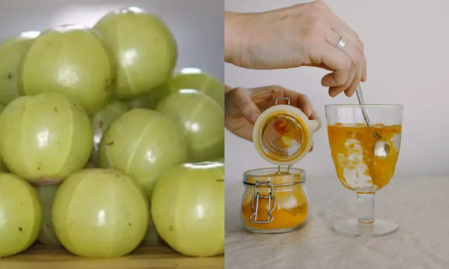 Amla And Turmeric Shot Amla And Turmeric Shot