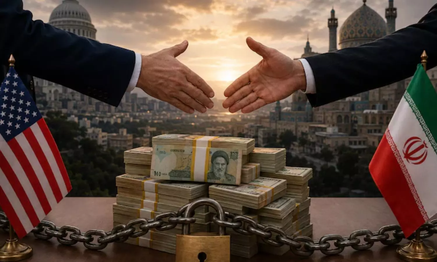 US-Iran Deal: ఇరాన్కు 300 బిలియన్ డాలర్లు... రూపాయి ఇవ్వకుండానే యూఎస్ డీల్ US-Iran Deal: ఇరాన్కు 300 బిలియన్ డాలర్లు... రూపాయి ఇవ్వకుండానే యూఎస్ డీల్