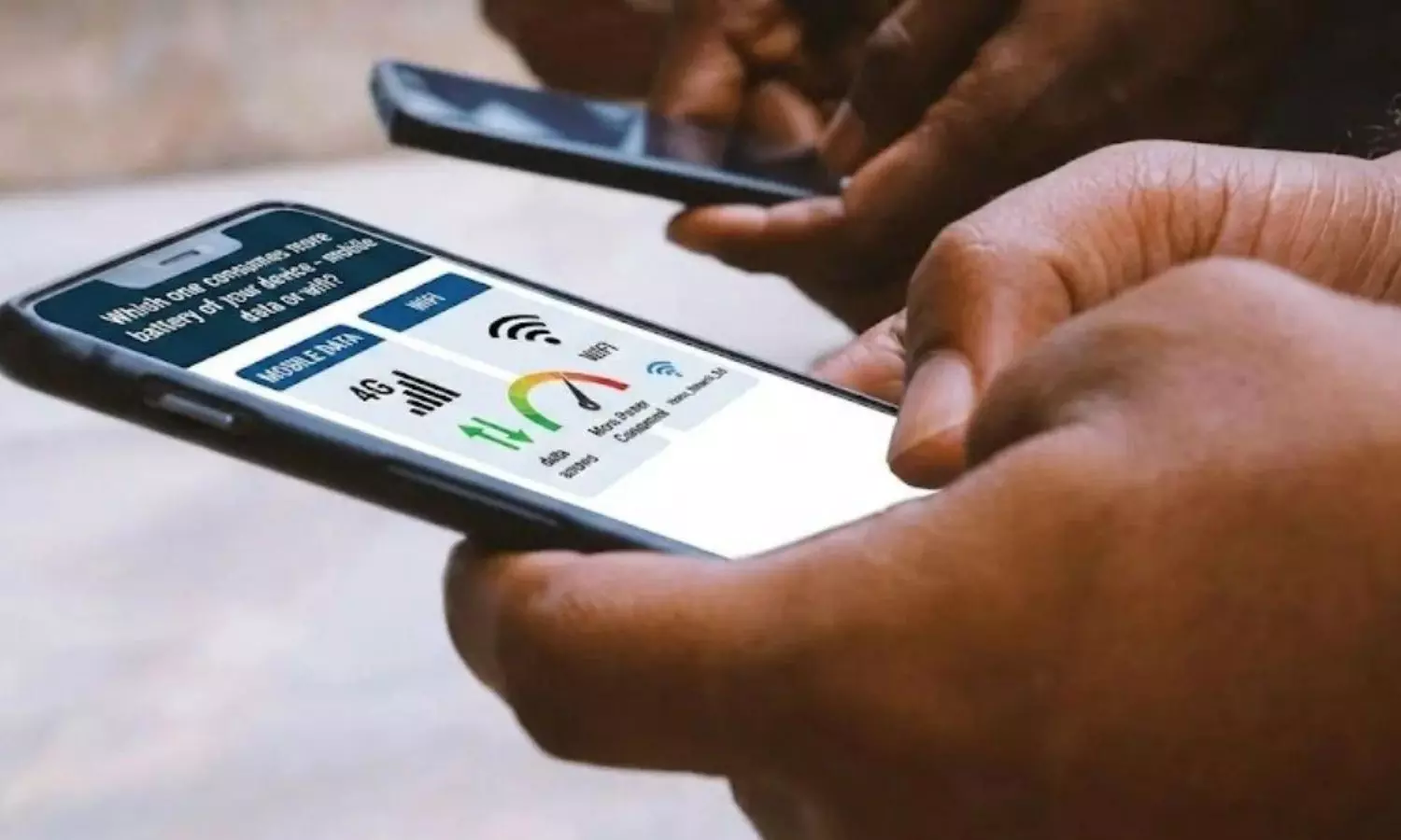 Mobile Data or Wi-Fi
