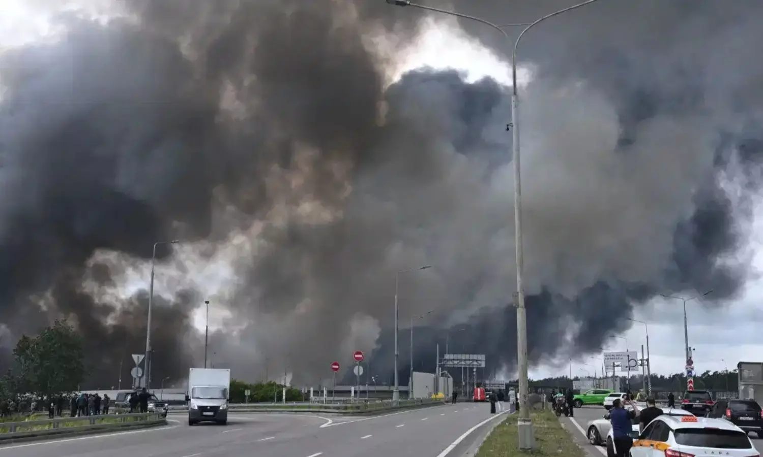 Moscow Drone Attack Moscow Drone Attack
