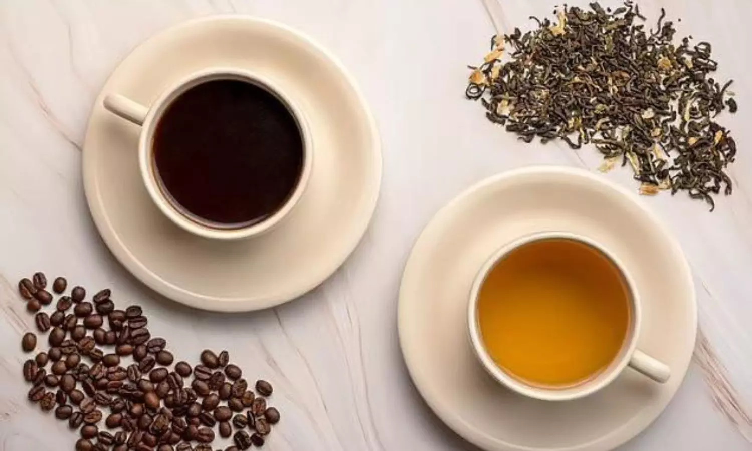 Drinking tea coffee empty stomach