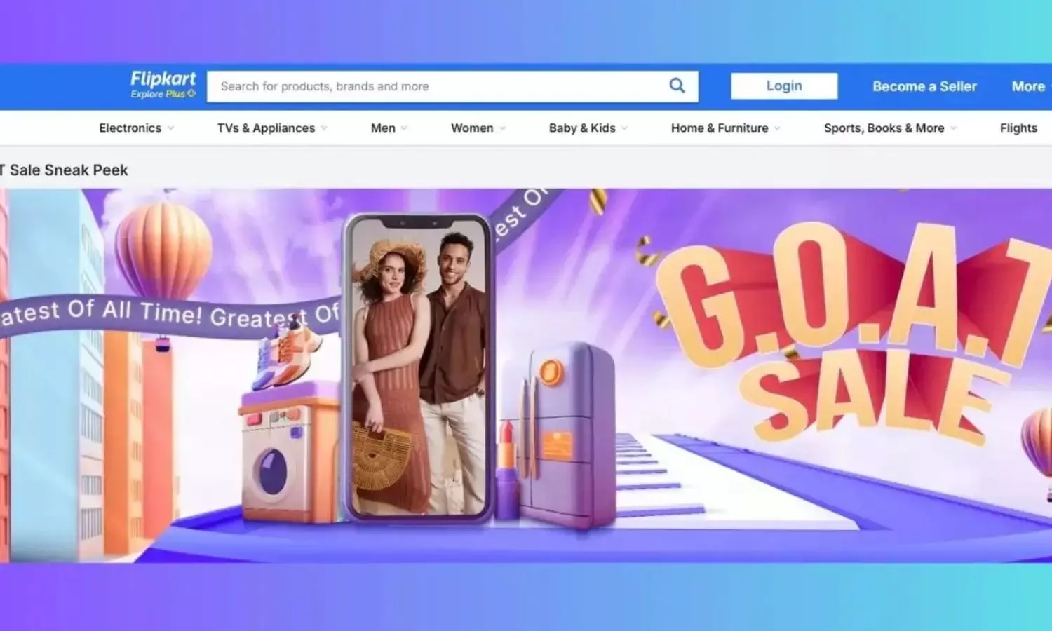 Flipkart Goat Sale