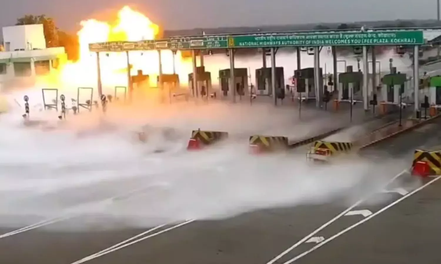 LPG Tanker Blast