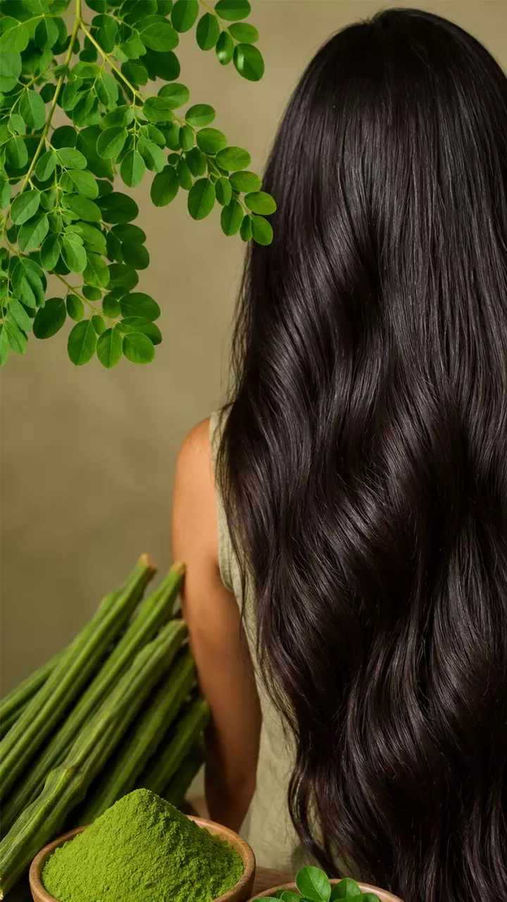 Moringa For Hair Growth: జుట్టు కుదుళ్లు ఇనుములా మారాలంటే.. మునగాకును ఇలా వాడి చూడండి! Moringa For Hair Growth: జుట్టు కుదుళ్లు ఇనుములా మారాలంటే.. మునగాకును ఇలా వాడి చూడండి!