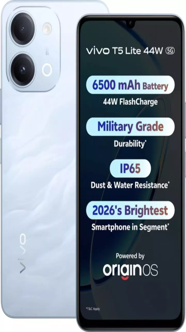 Vivo T5 Lite 5G: వివో నుంచి 6500 mAh జంబో బ్యాటరీ ఫోన్ రిలీజ్.. సింగిల్ ఛార్జ్‌తో 3 రోజుల బ్యాకప్!