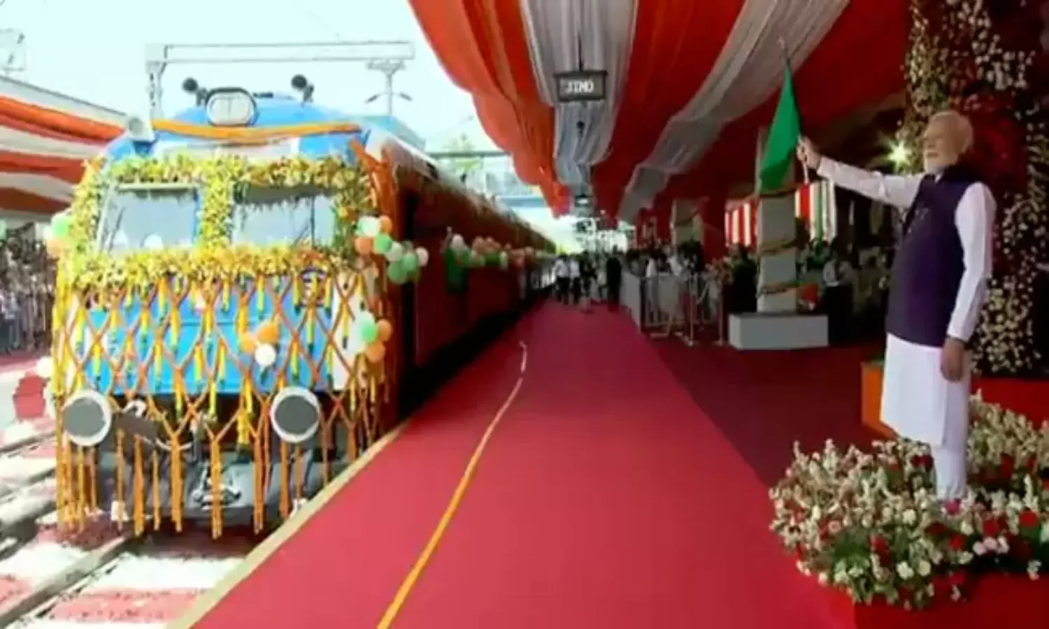 Indias First Hydrogen Train Indias First Hydrogen Train