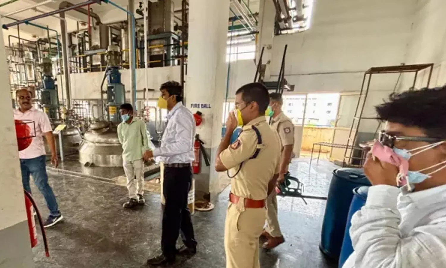 chemical leak factory accident chemical leak factory accident