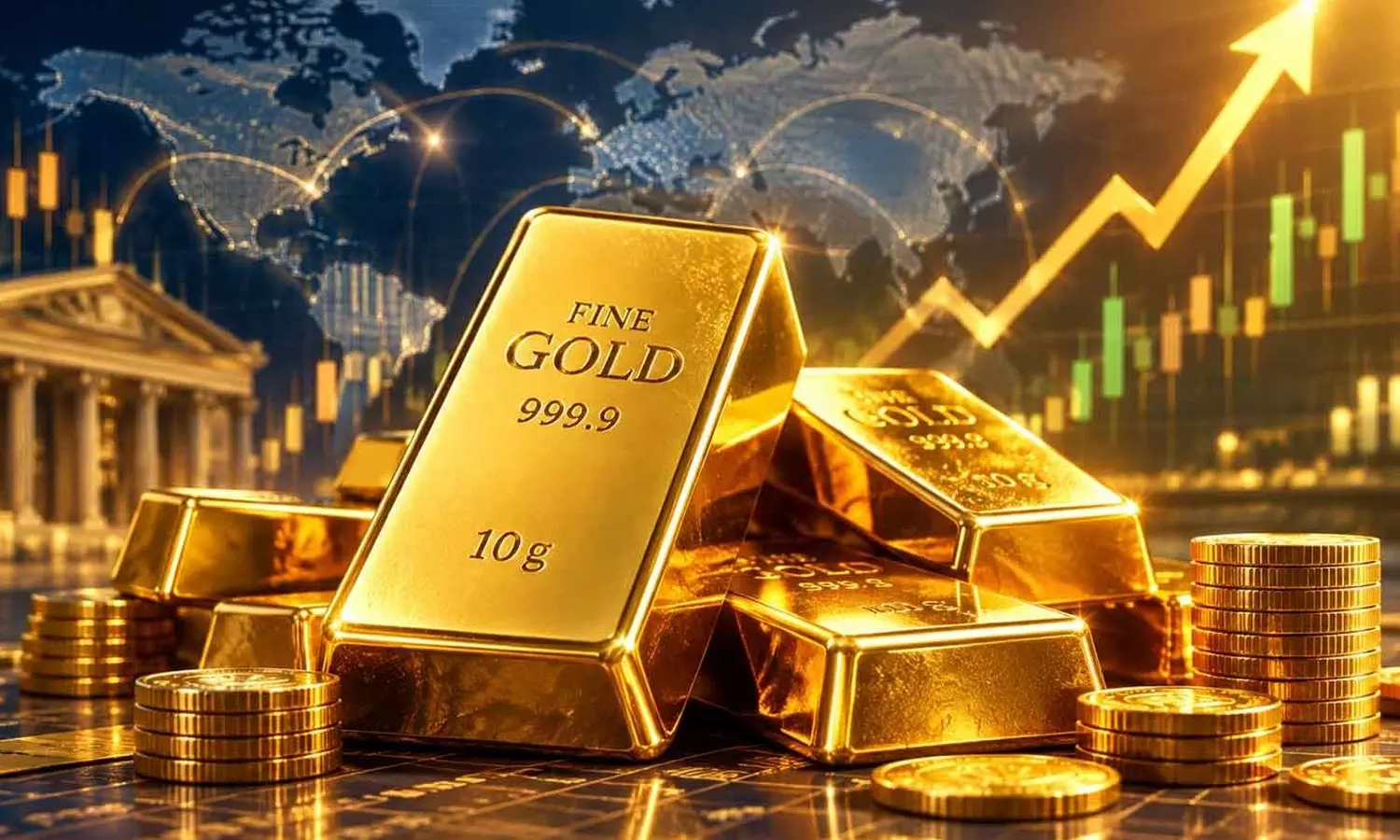 Gold Futures Surge to Rs 1.46 Lakh Amid Global Rally