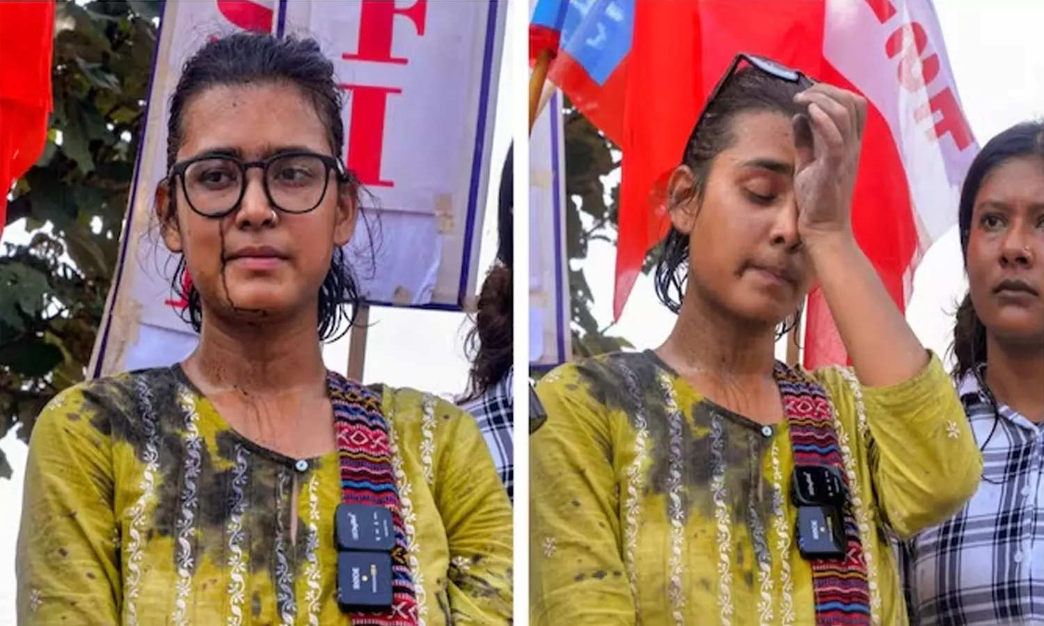 Neha Bora Ranchi Protest Neha Bora Ranchi Protest