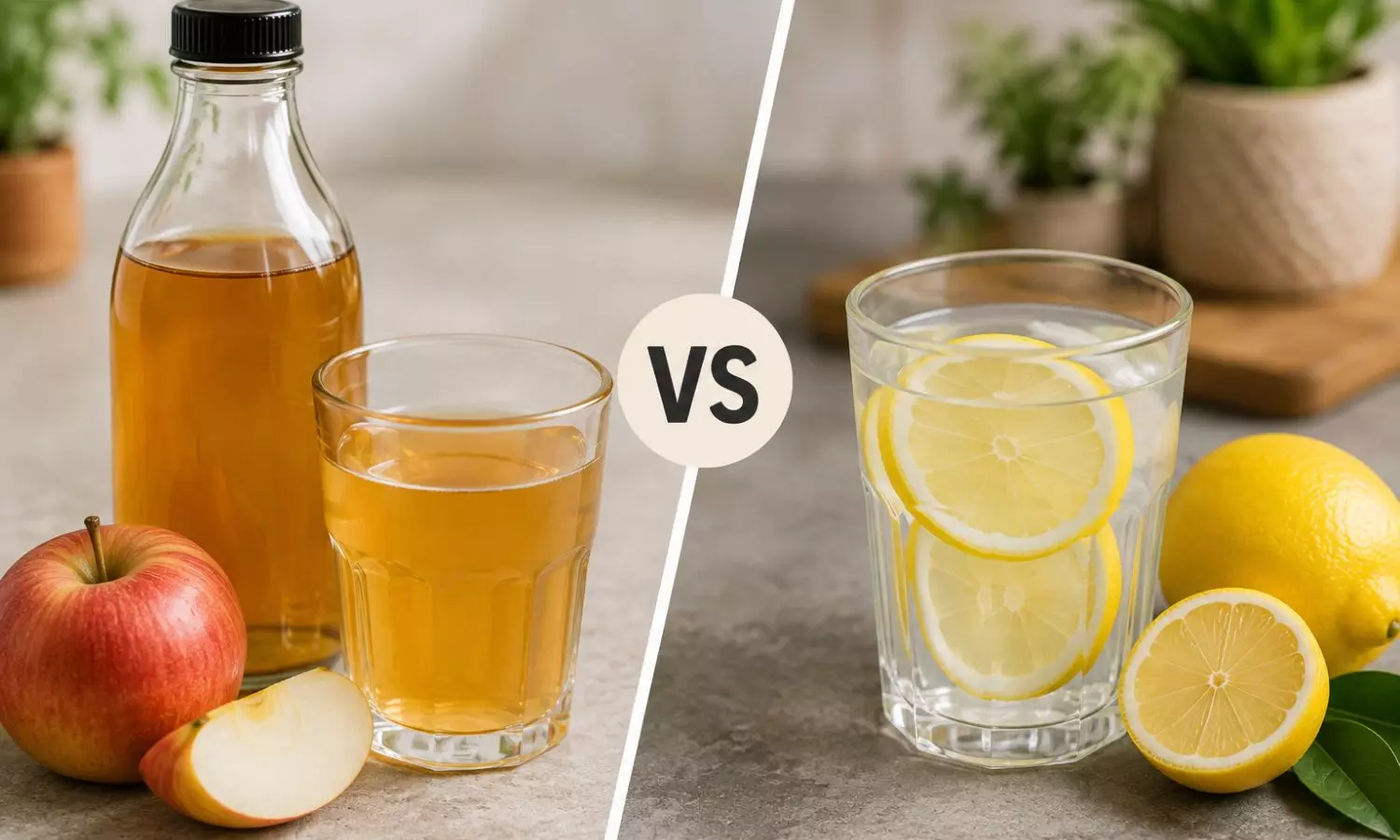 ACV vs Lemon Water ACV vs Lemon Water
