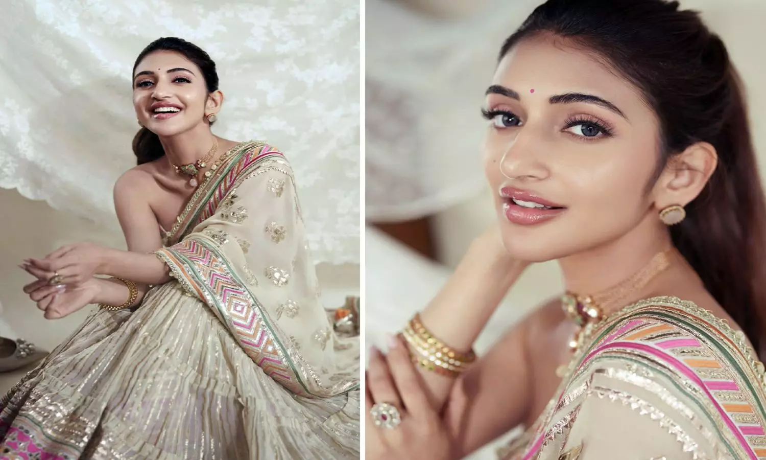 Sreeleela Saree Photoshoot Sreeleela Saree Photoshoot