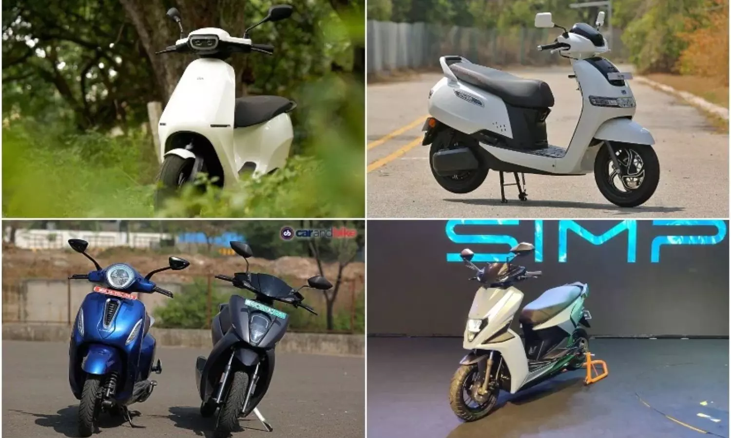 Top Sporty Electric Dcooters in India