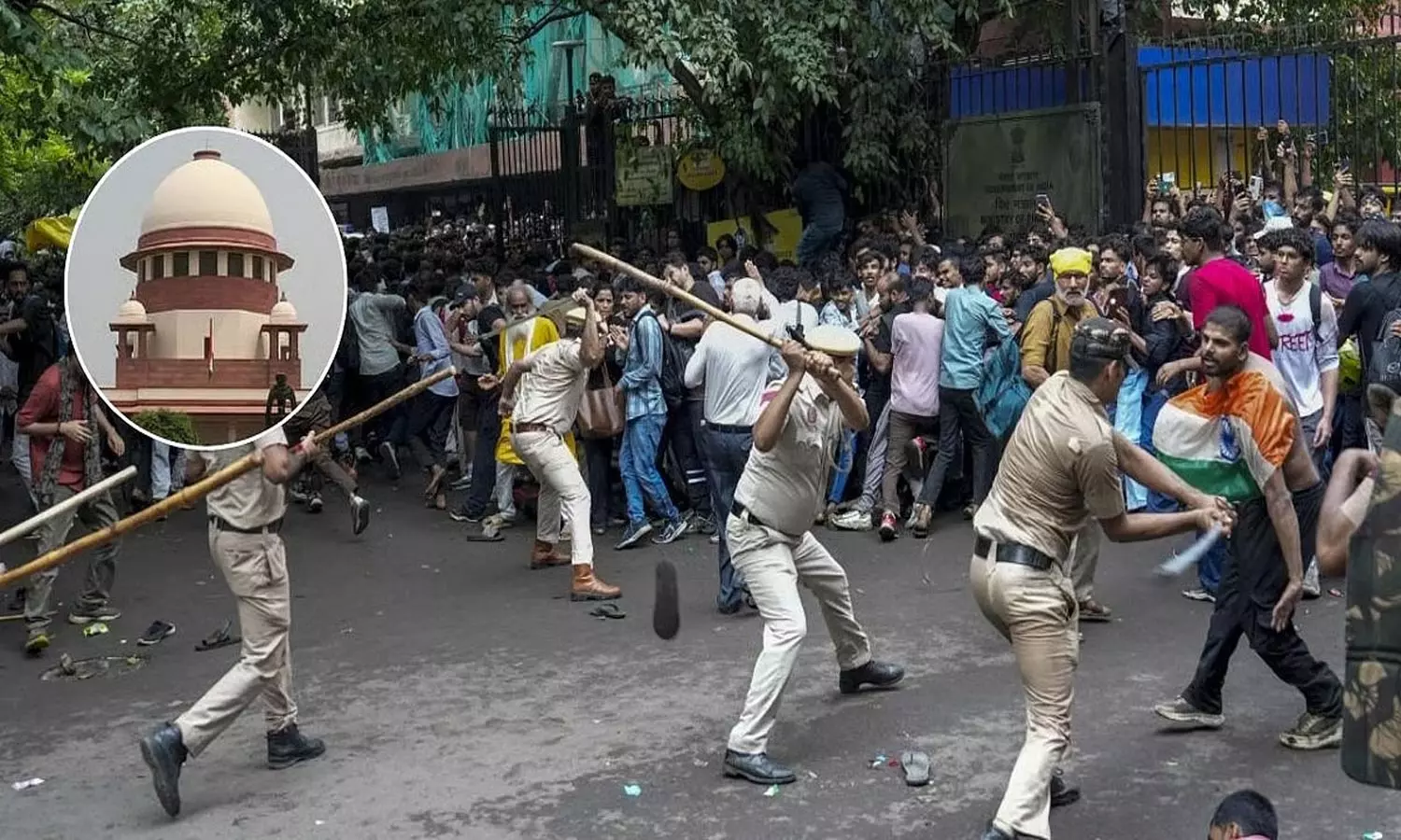 neet protests police violence