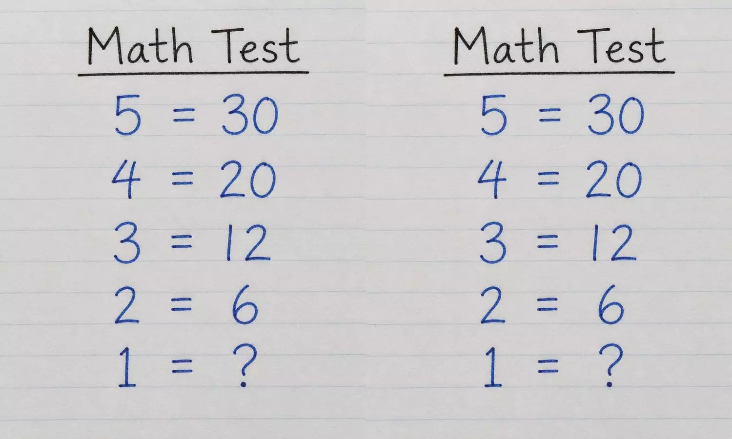 Math Test