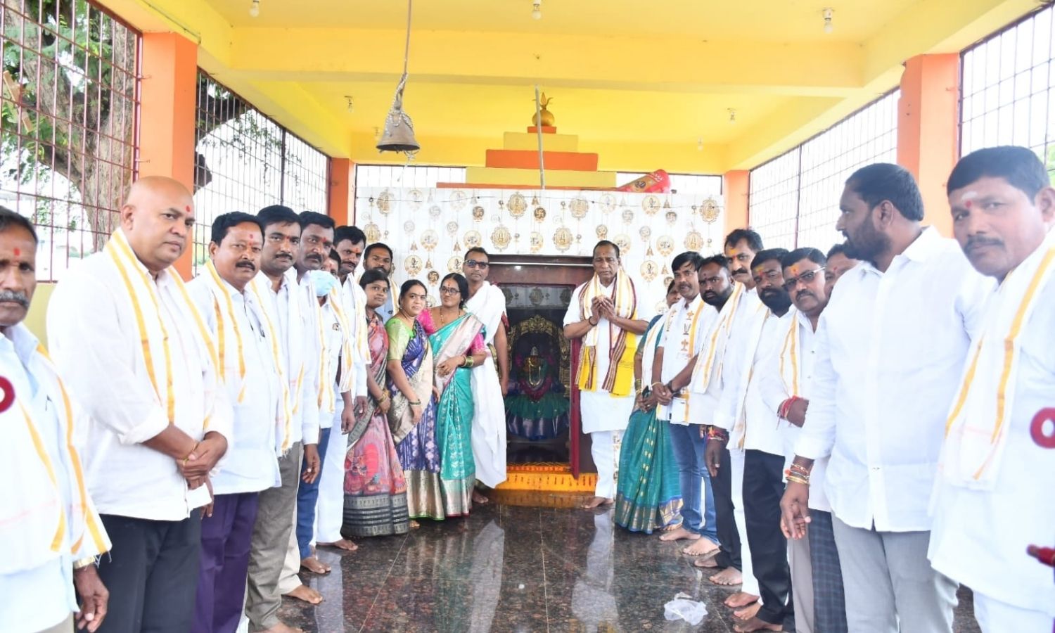 Medchal: కొల్తూరులో ముత్యాలమ్మ విగ్రహ ప్రతిష్ఠ పాల