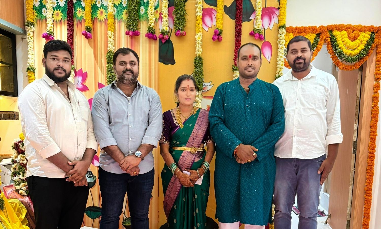 Karimnagar: నూతన గృహప్రవేశంలో పాల్గొన్న పోల్సాని వ