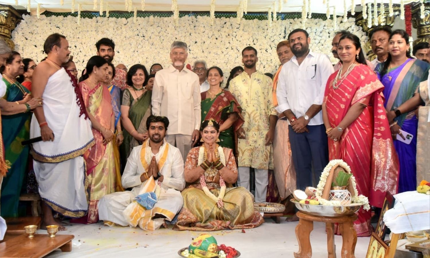 Tirupati: పీఆర్ మోహన్ కుమార్తె వివాహానికి హాజరైన స