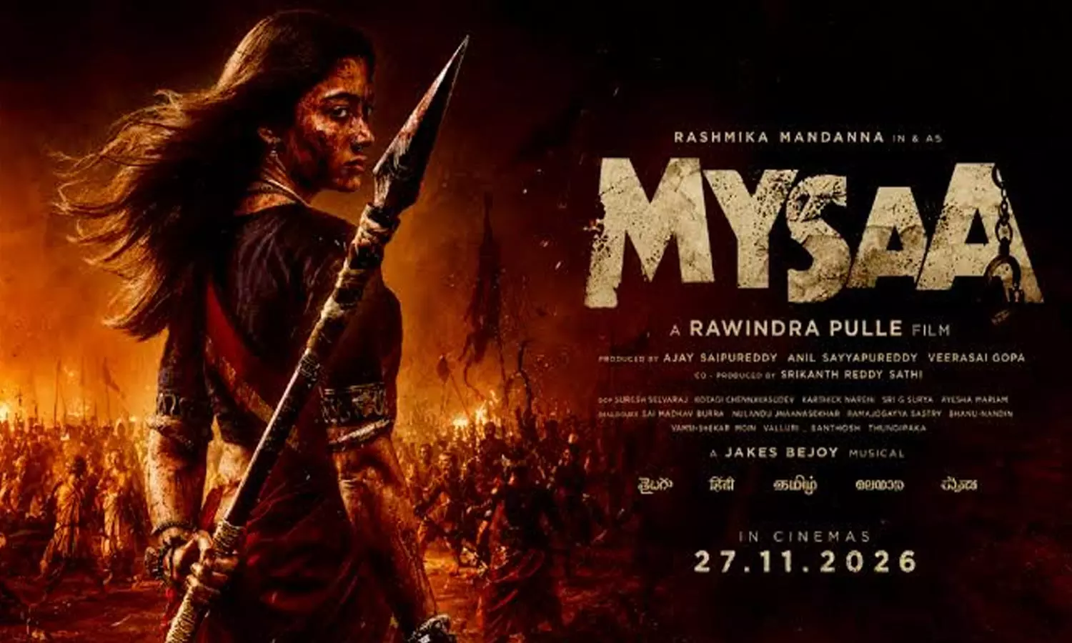 rashmika mandanna mysaa