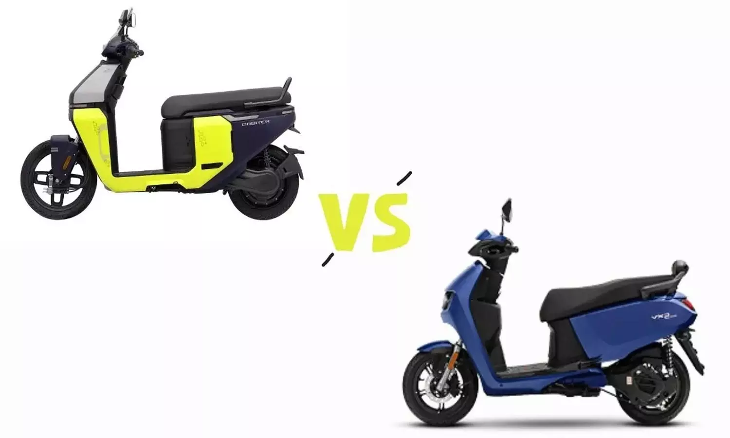 TVS Orbiter vs Hero Vida TVS Orbiter vs Hero Vida