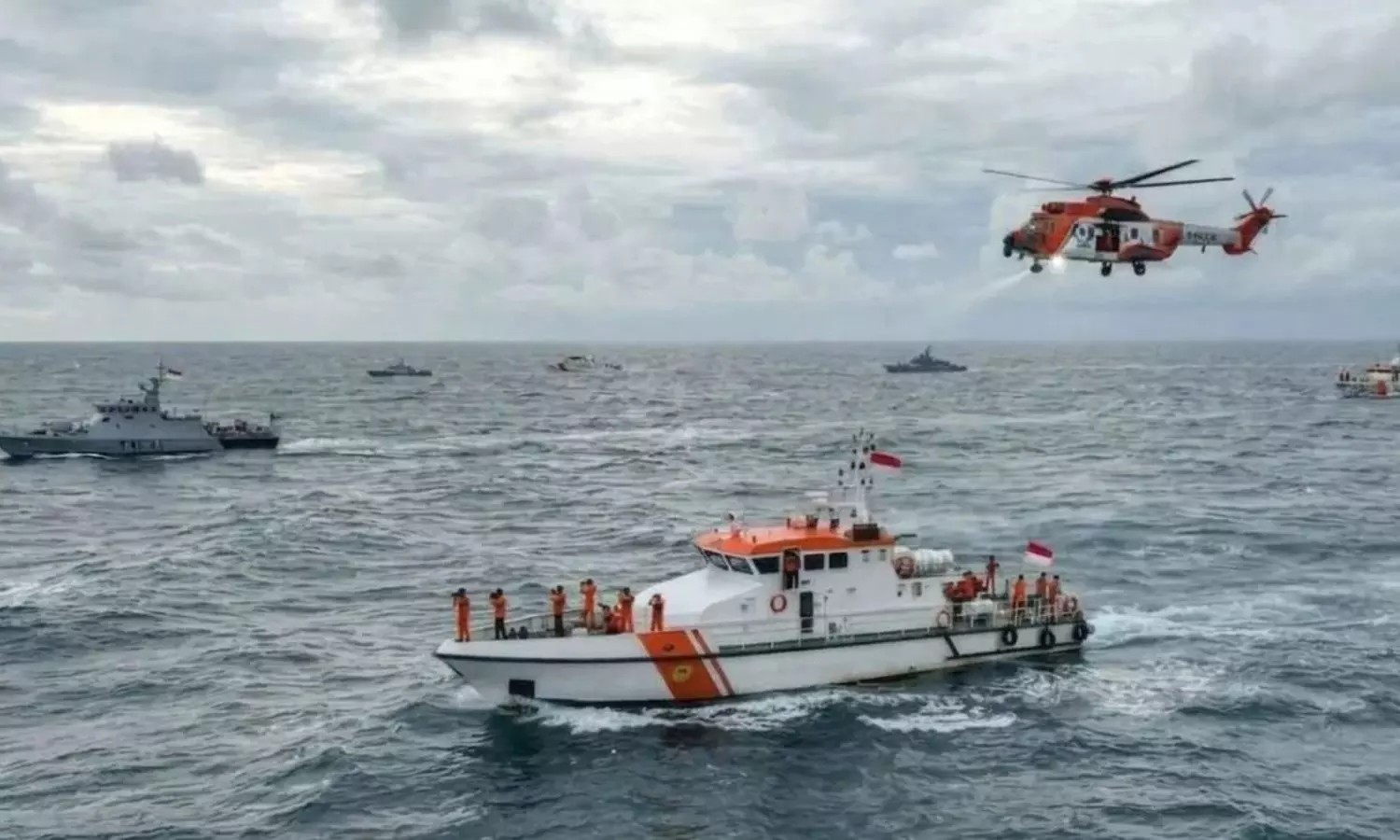 Java Sea Ship Missing
