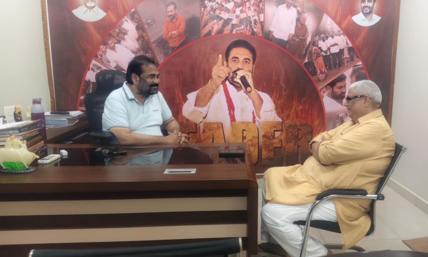 Nellore: ఎమ్మెల్యే కోటంరెడ్డిని కలిసిన టిడ్కో చైర్
