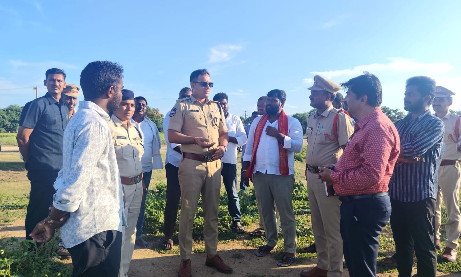 Jammikunta: నాయిని చెరువులో గణేష్ నిమజ్జన ఏర్పాట్ల