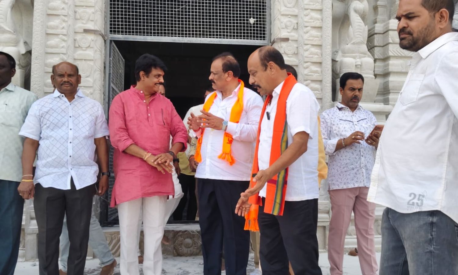 Kodumuru: హరి హర క్షేత్ర ఆలయ నిర్మాణాన్ని పరిశీలిం